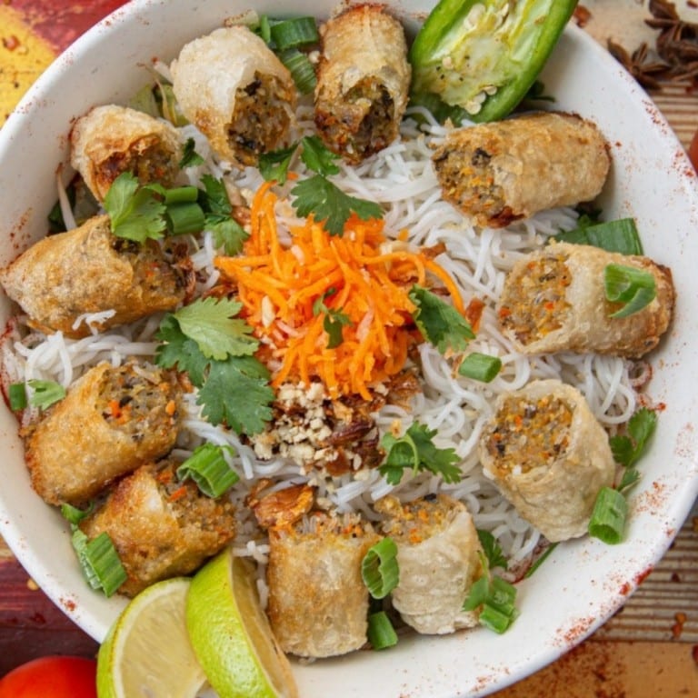 Egg Roll Bowl (Bun Cha Gio).