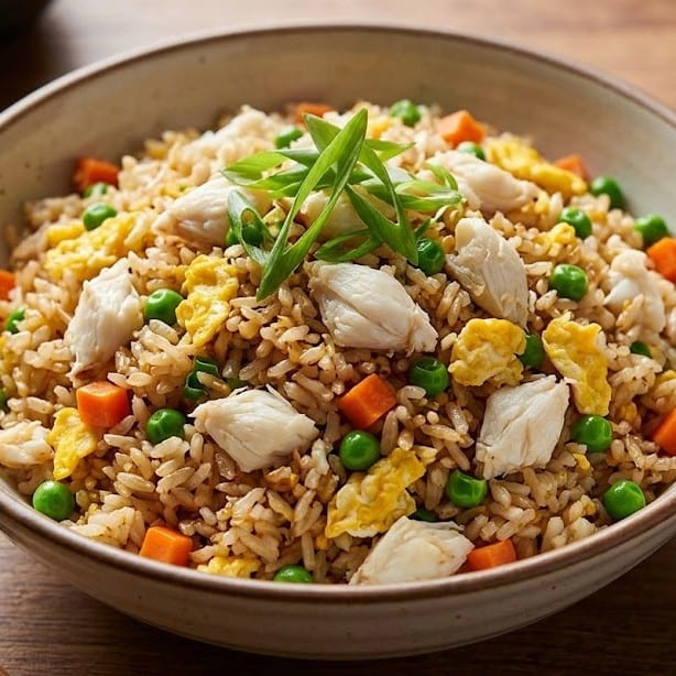 Signature Crab Meat Fried Rice.