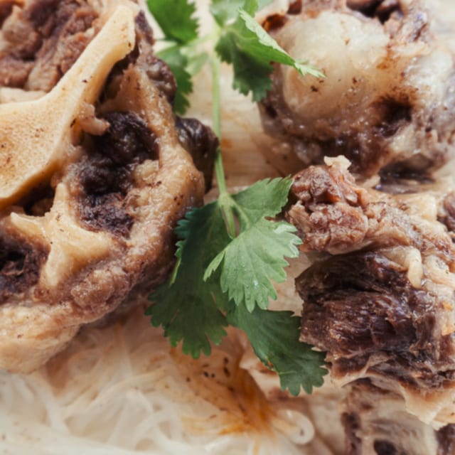Pho Duoi Bo Oxtails.