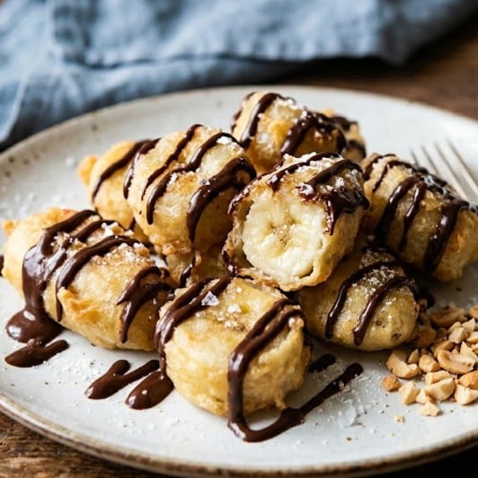 Fried Bananas (Chuoi Chien).