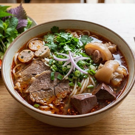 Royal Hue imperial Bow ( Bun Bo Hue ).