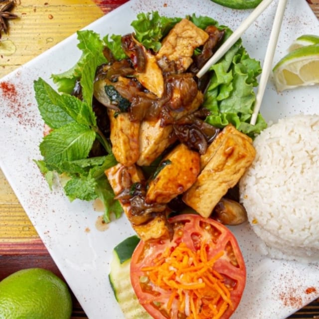 Fiery Asian Eggplant.