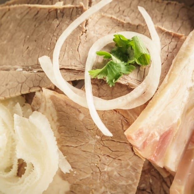 Brisket Flank Tendon Tripe (Chin Nam Gau Gan Sach).